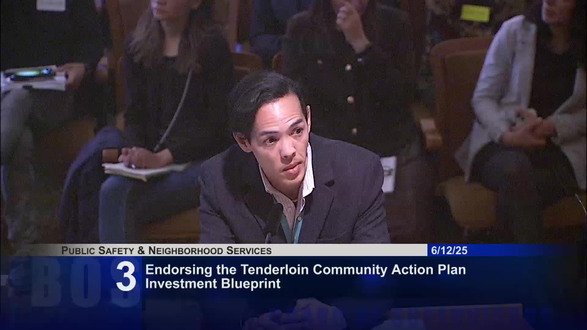 Supervisor Mahmood advocates for TCAP blueprint to enhance Tenderloin community services