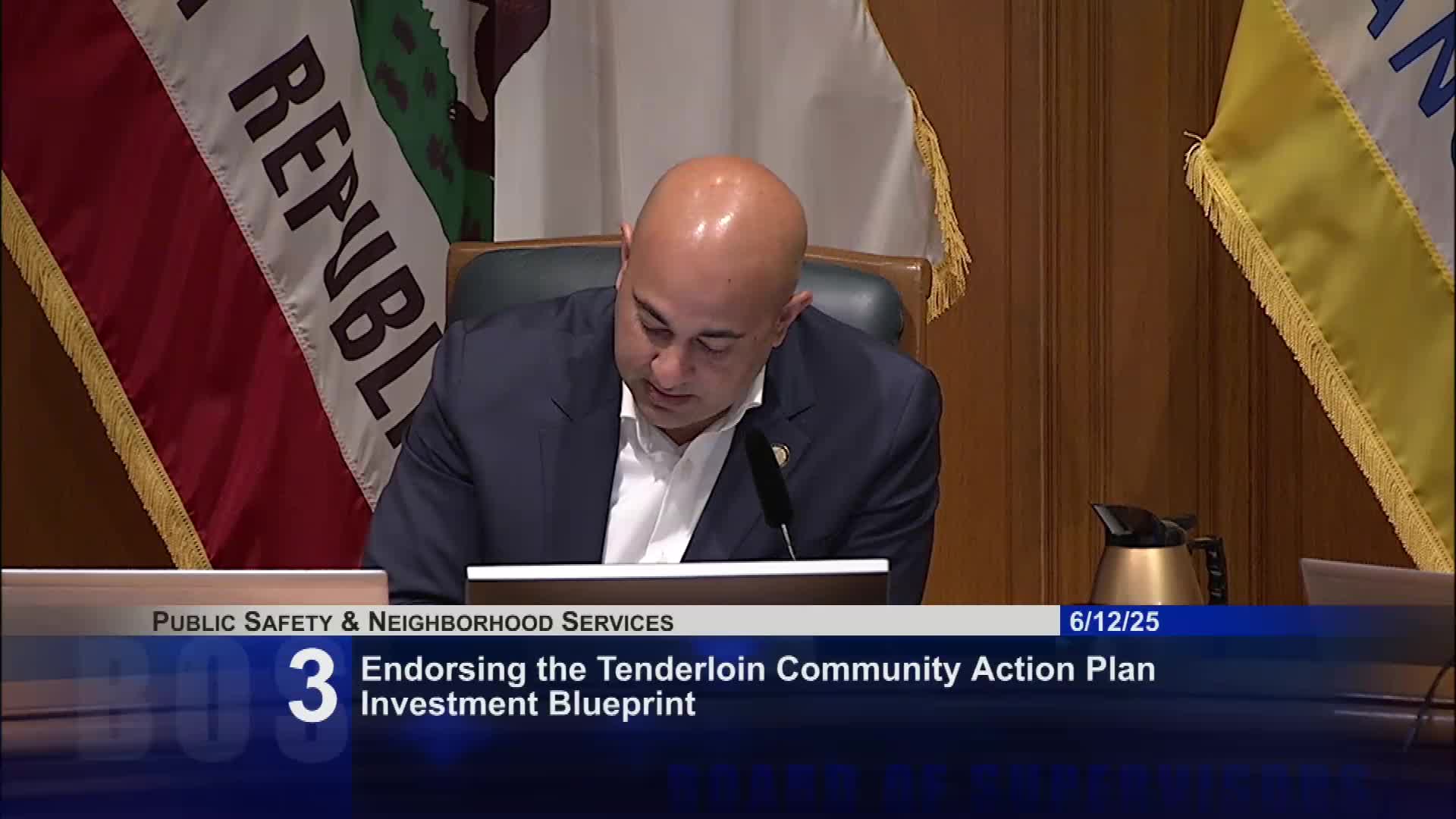 San Francisco committee endorses community investment program with unanimous support