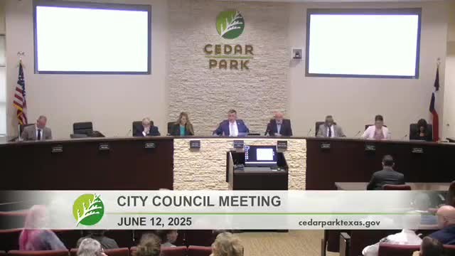 Cedar Park City Council convenes regular scheduled meeting with new faces