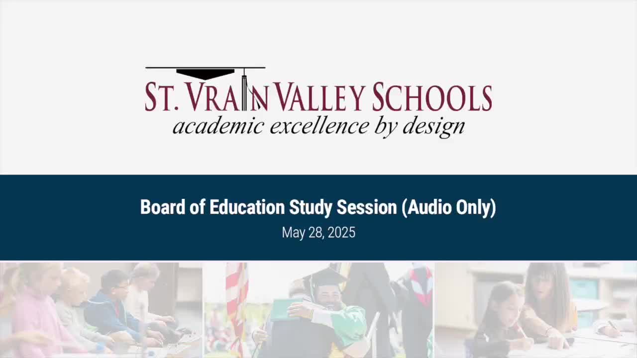 St. Vrain Valley reports large cash increase, projects higher year‑end fund balance