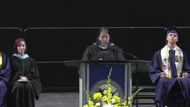 Arlington High School honors Brooklyn Clasby during class of 2025 graduation ceremony