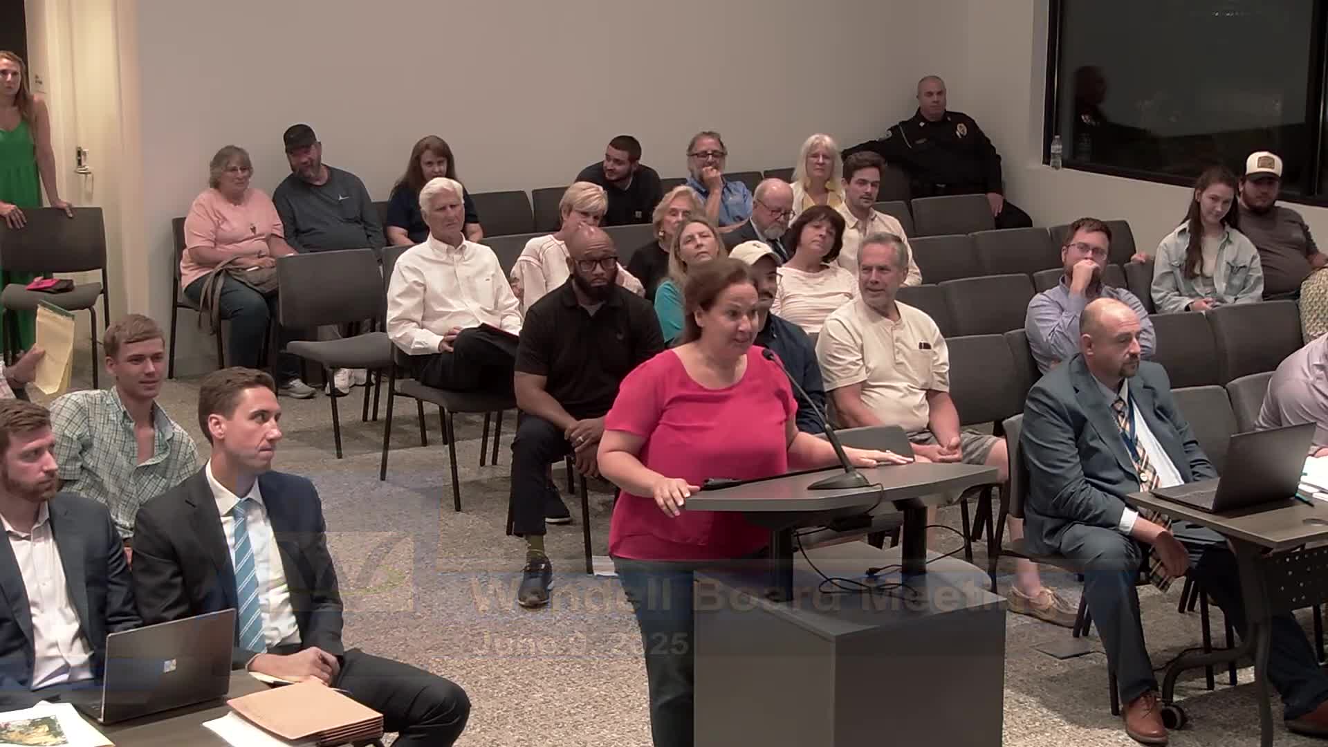 Wendell residents urge council to reject controversial 900-home development plan