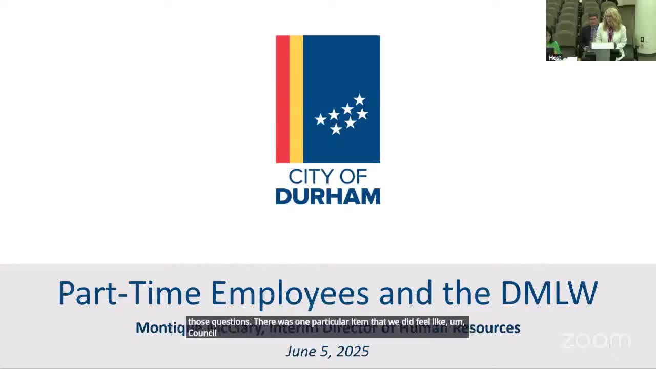Durham Council reviews minimum livable wage for part-time employees amid budget concerns