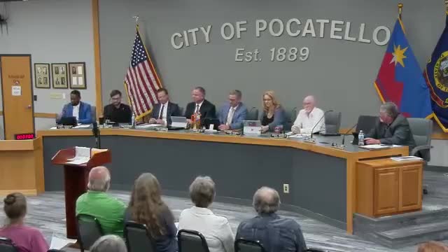 Pocatello council adopts South Fifth area‑wide plan after public hearing