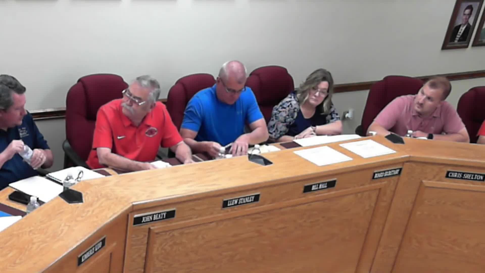 Scott County Board approves agenda including fireworks request from Huntsville Fire Department