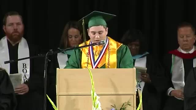 Caitlin Wood recognized as Aiden Griffin High School's valedictorian for class of 2025