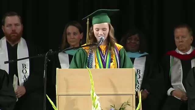 Aiden Grifton High School honors class of 2025 with diploma awards