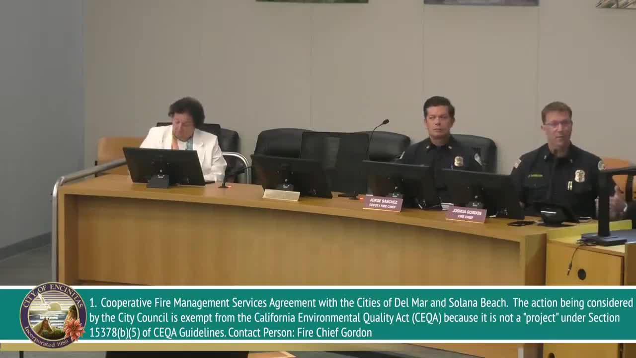 Encinitas Fire Department refines strategy to improve emergency response and staffing efficiency