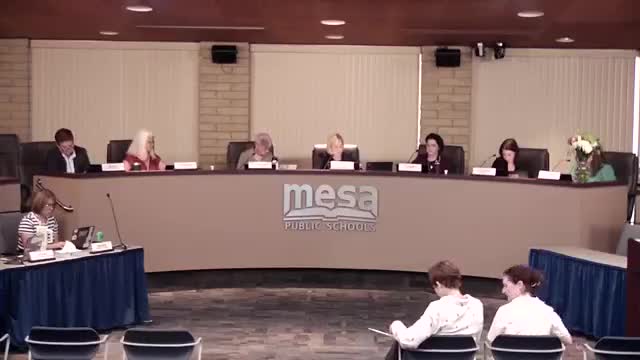 Mesa Public Schools Board reviews AI-supported learning resource partnership approval