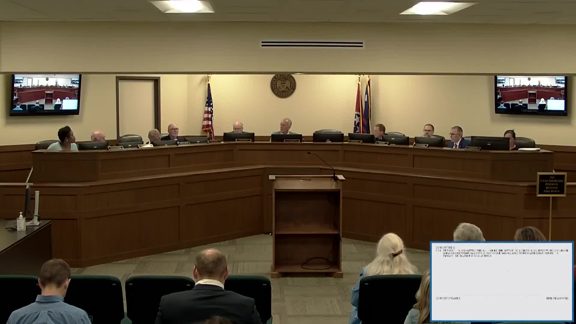 City Council approves low bid for mowing contract amidst legal concerns