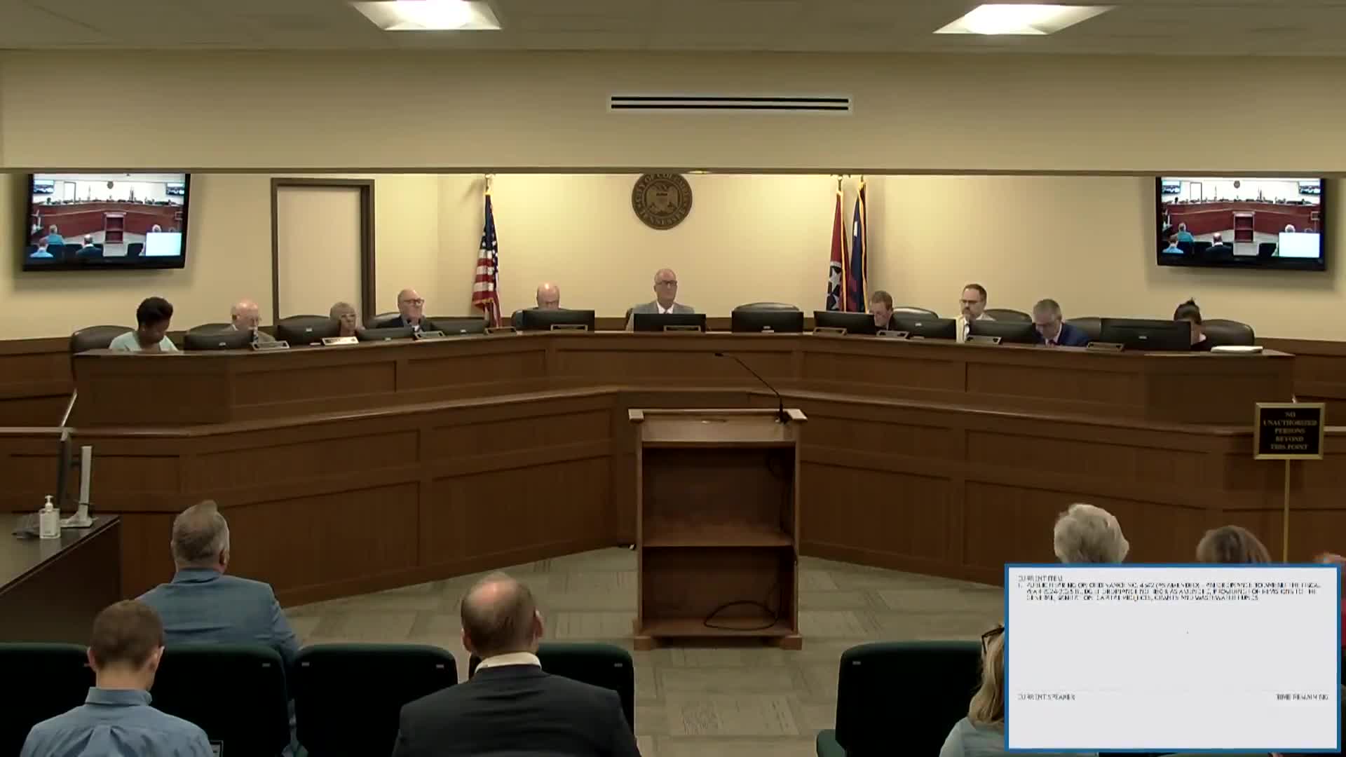 Columbia City Council approves 2025 tax rate at 0.8251 per $100