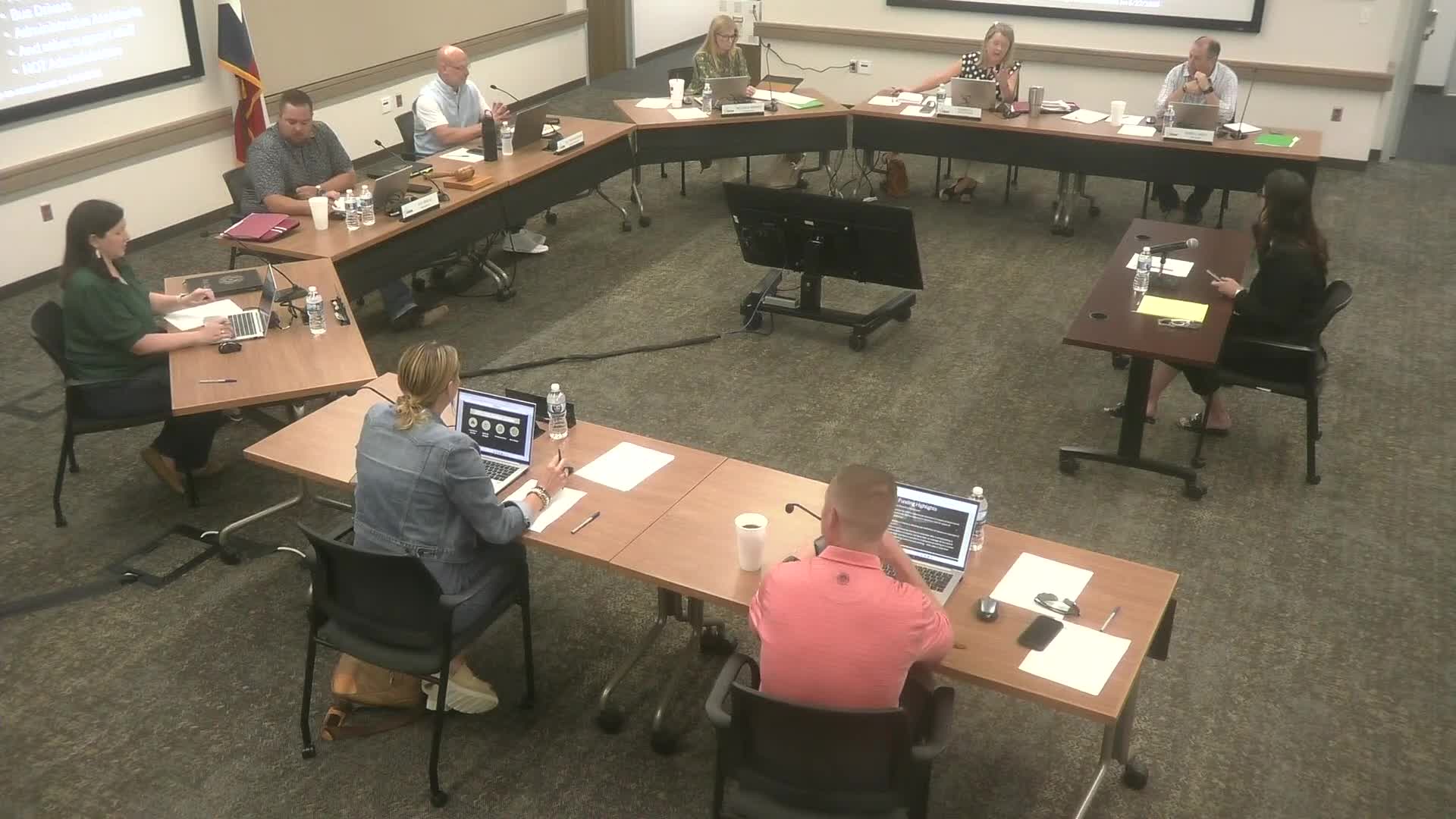 School district reviews budget adjustments impacting teacher pay and special education funding