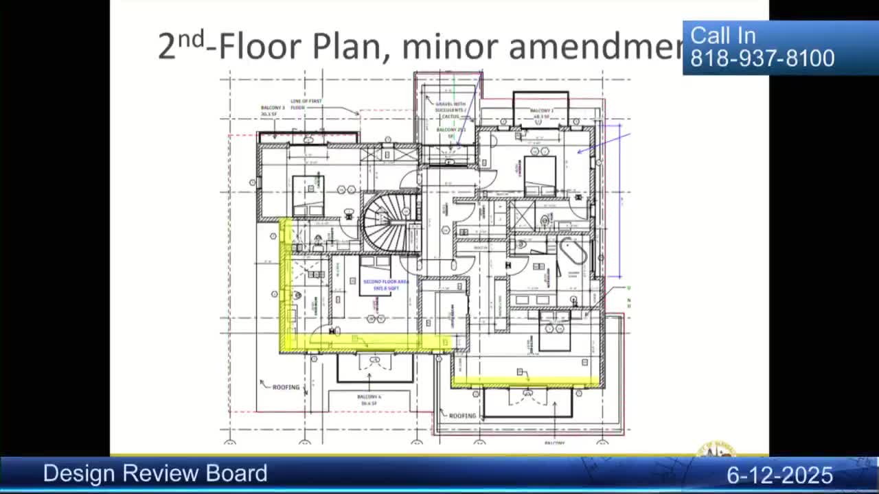 City Planning Board recommends design revisions for new home on Las Flores