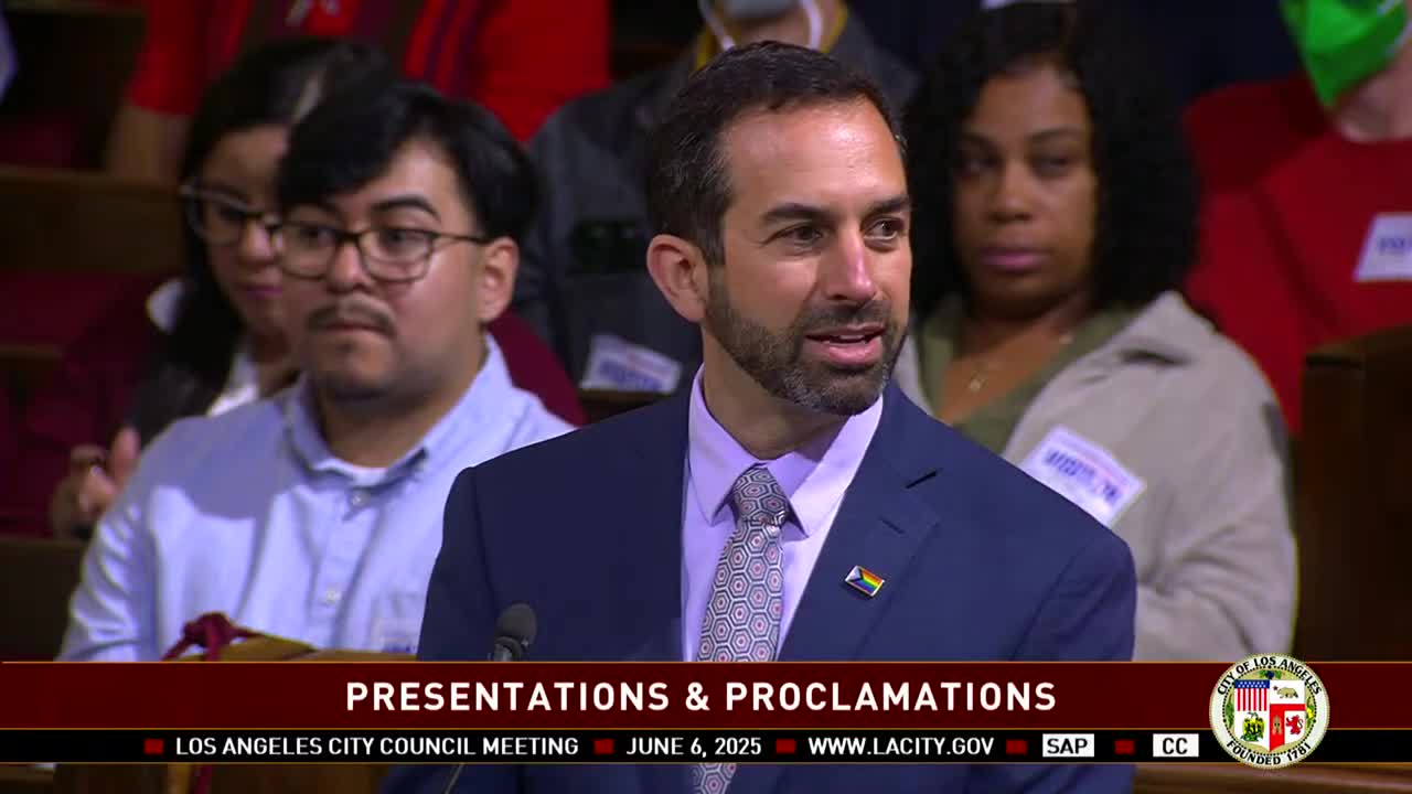 Dr. Amina Humphrey celebrates LGBTQ Pride at Los Angeles City Hall event