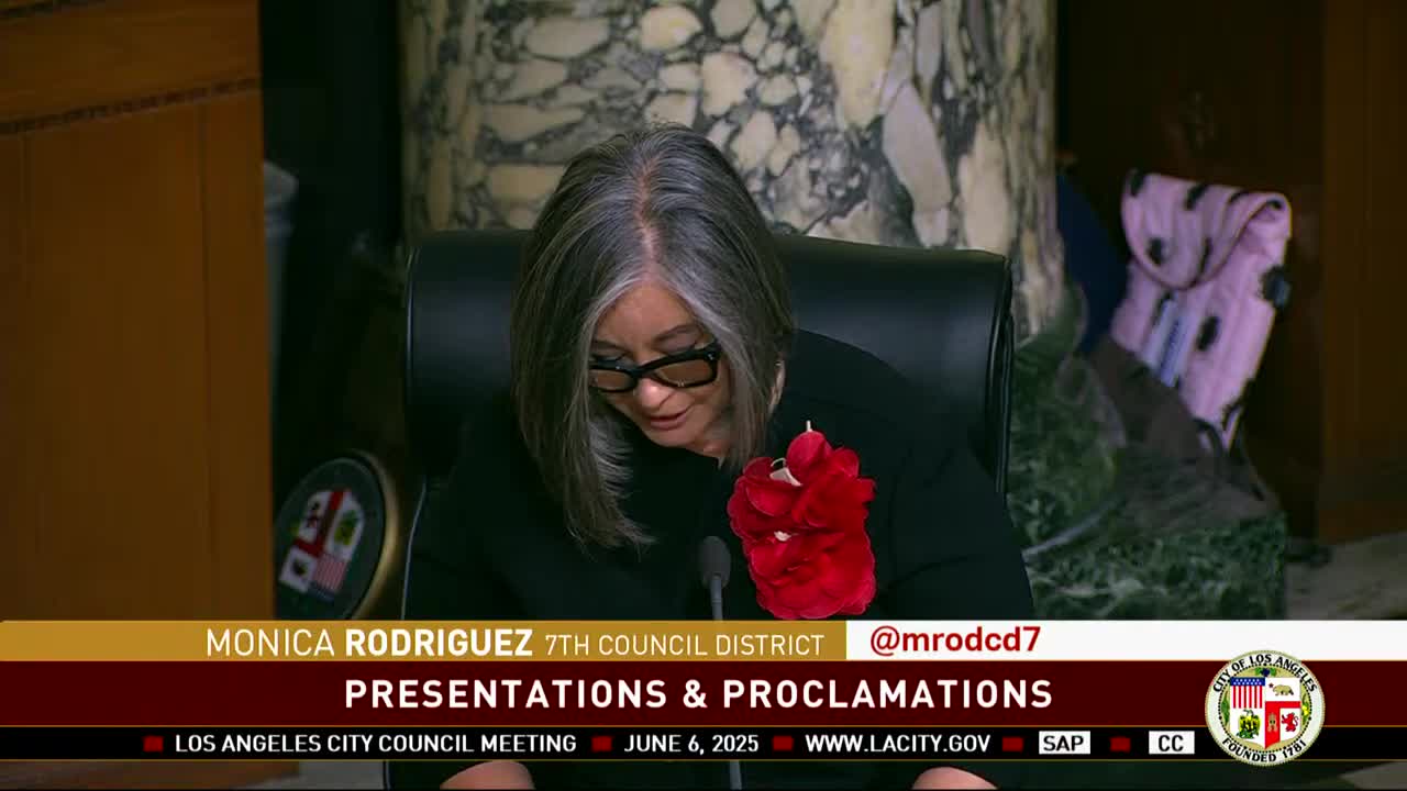Los Angeles Council honors LGBTQ leaders during Pride Month celebration