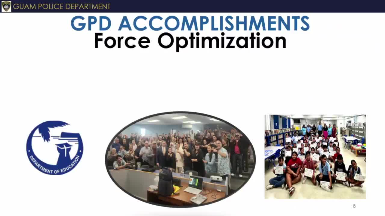 Guam Police Department launches criminal justice pilot program for high school students