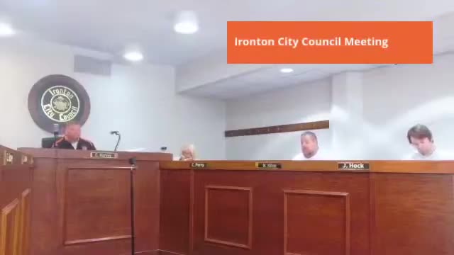 Ironton residents press council on cul‑de‑sac damage and city vehicle take‑home policy
