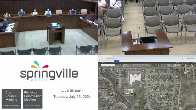 Springville Council discusses traffic calming measures for safer crosswalks