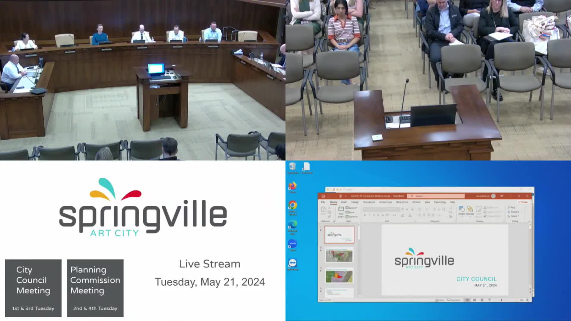 Springville council honors dedicated library board volunteers Doug Hamilton and Lisa Willie