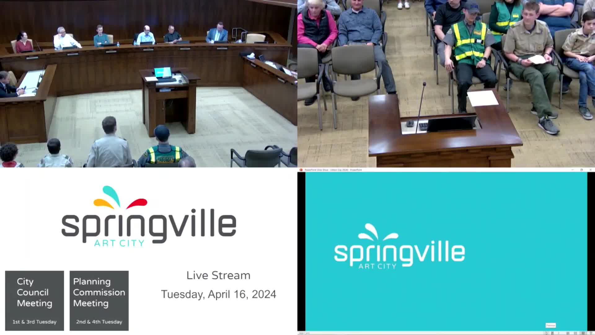 Springville City Council honors Arbor Day and recognizes CERT graduates