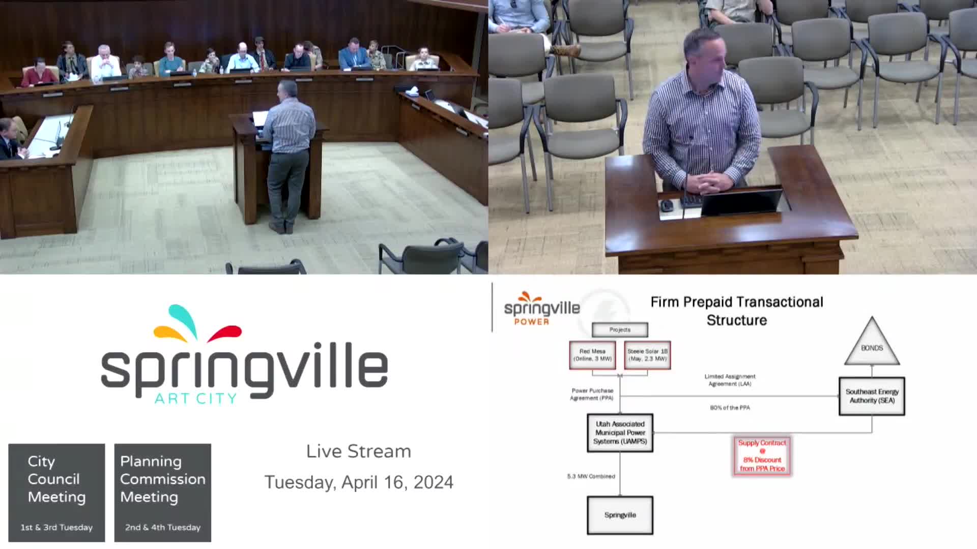 Springville City approves energy agreement with Utah Associated Municipal Power Systems