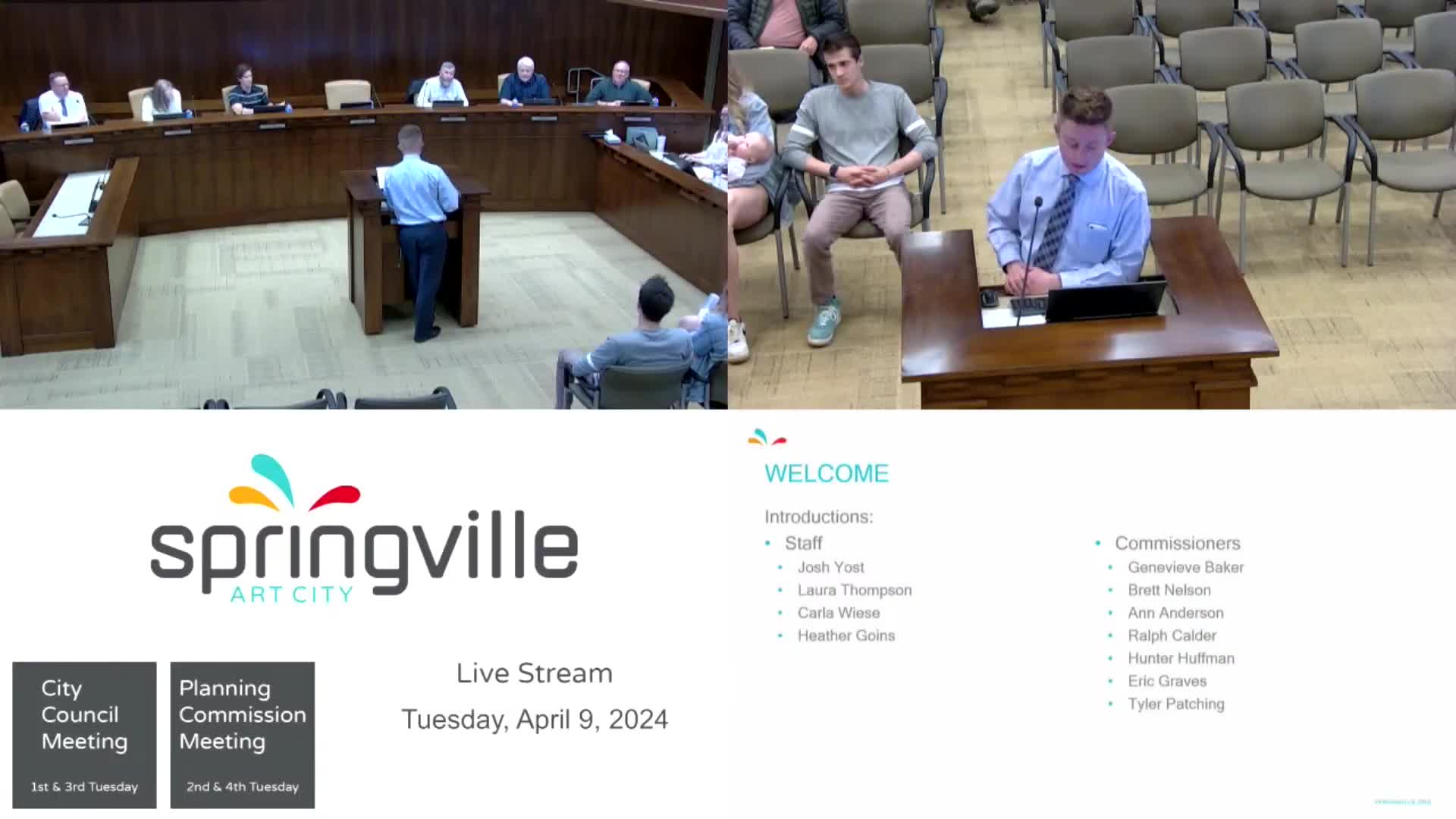 Springville Council welcomes new members with diverse planning backgrounds