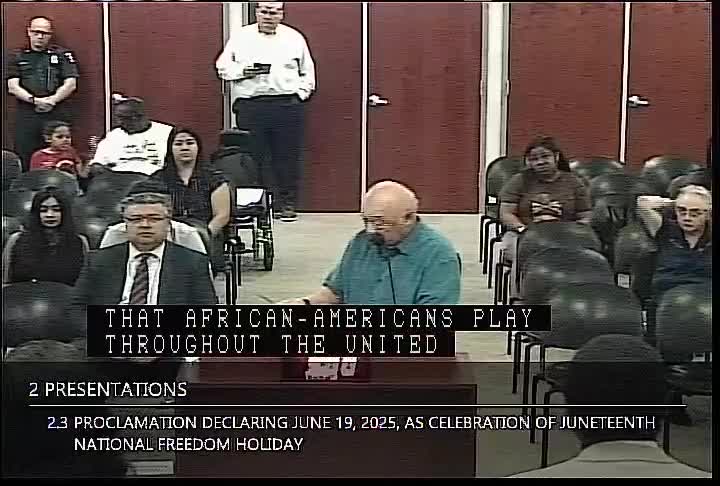 Lathrop Mayor Kenju proclaims Juneteenth and LGBTQ Pride Month for June 2025