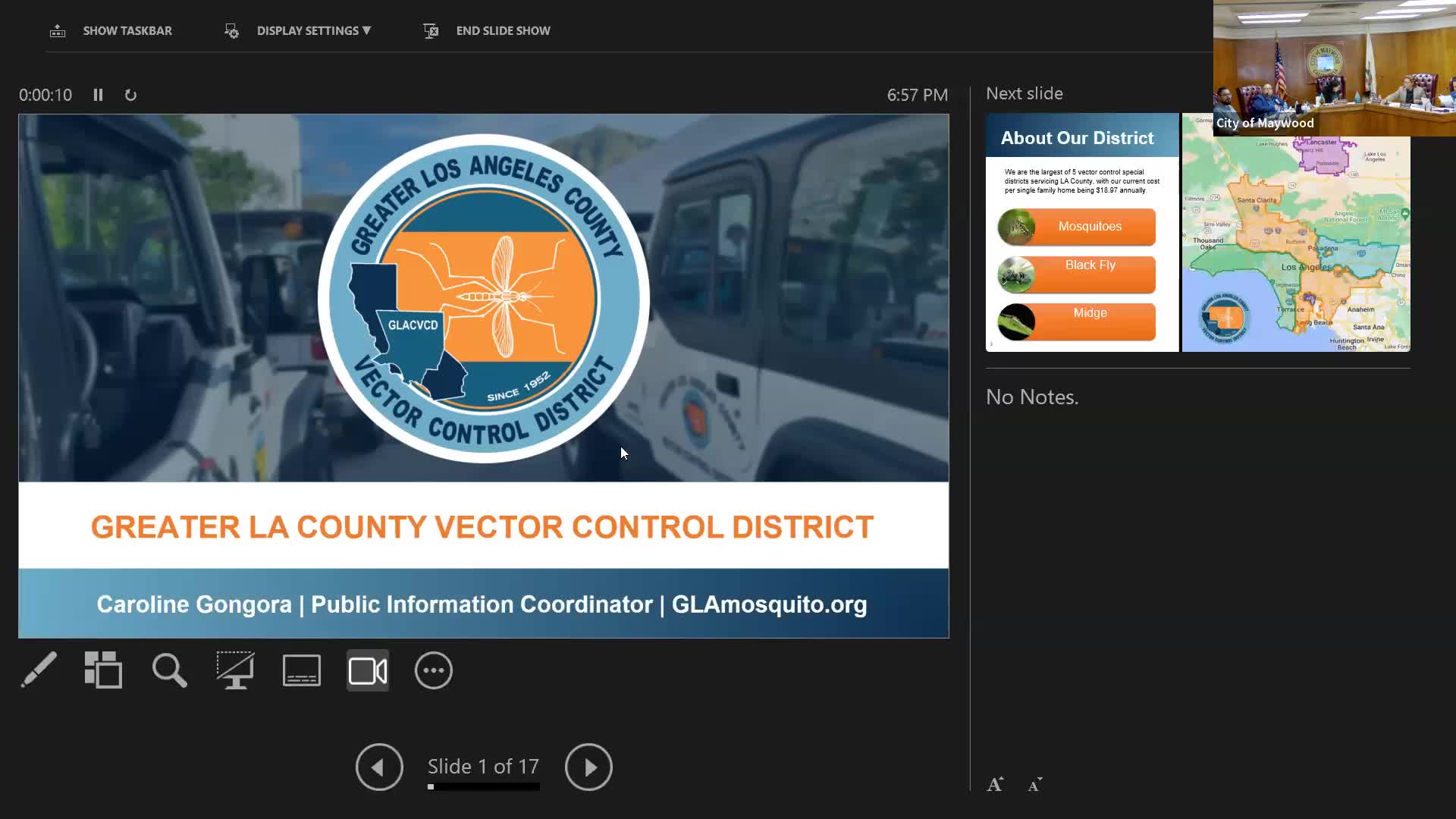 Vector control district briefed council on mosquito, West Nile and sterile‑male pilot program