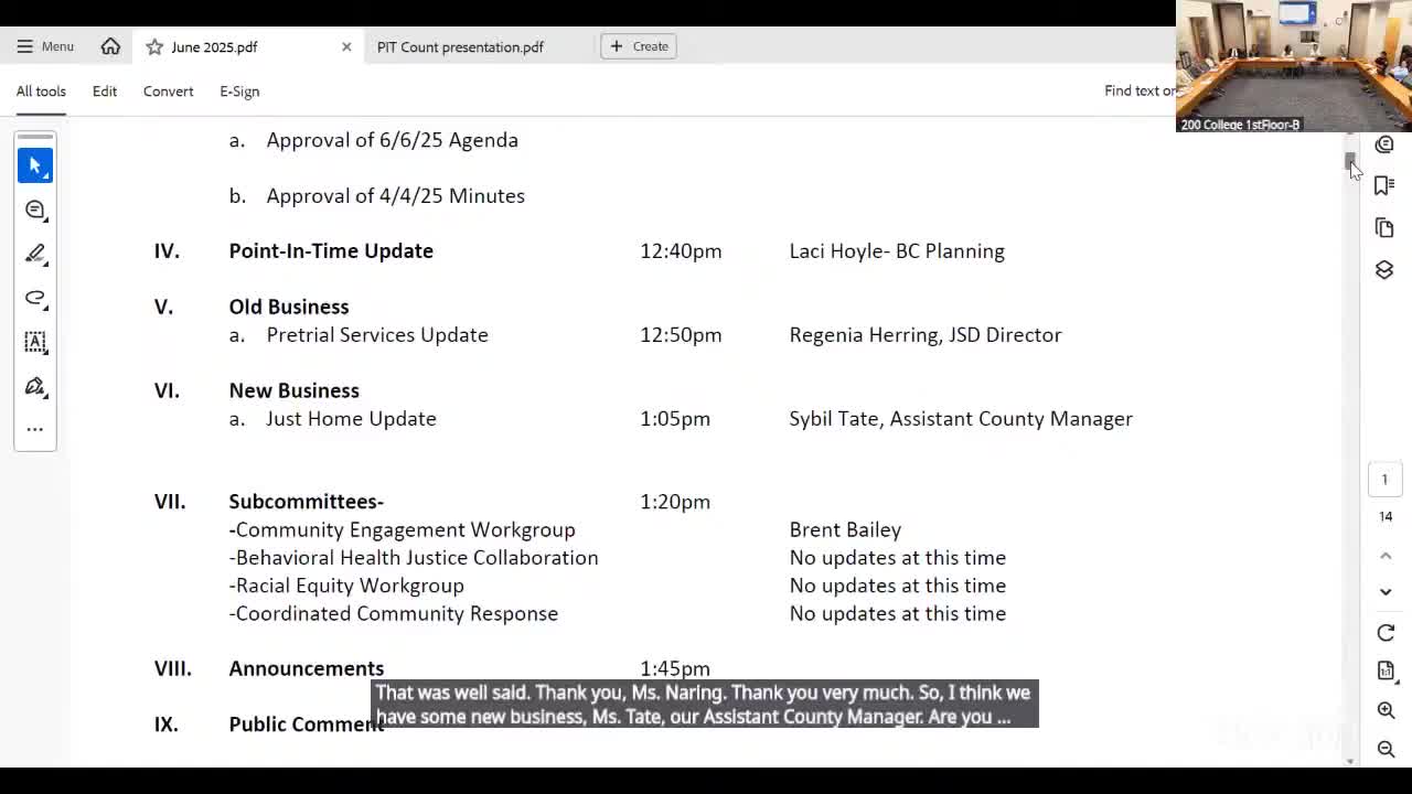 Buncombe County awarded Just Home grant to plan housing for justice‑involved residents