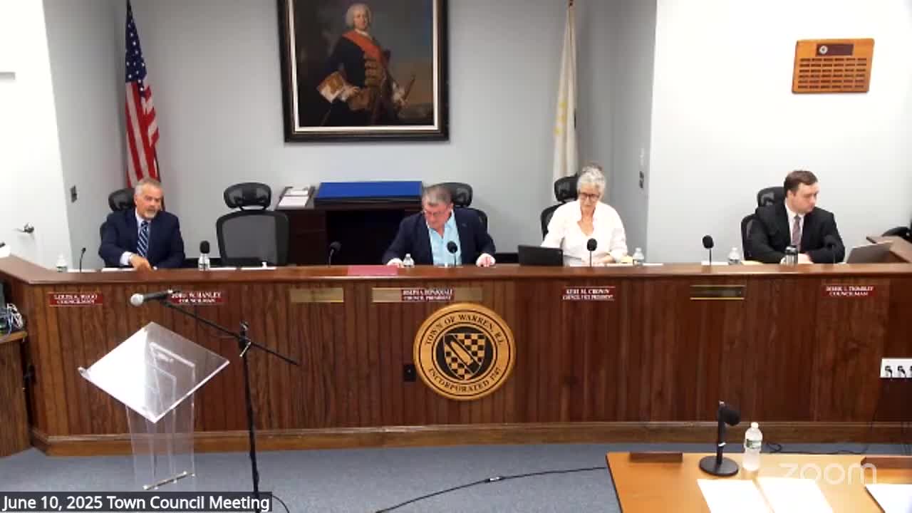 Warren Town Council honors Peggy Gossage for 35 years as children's librarian