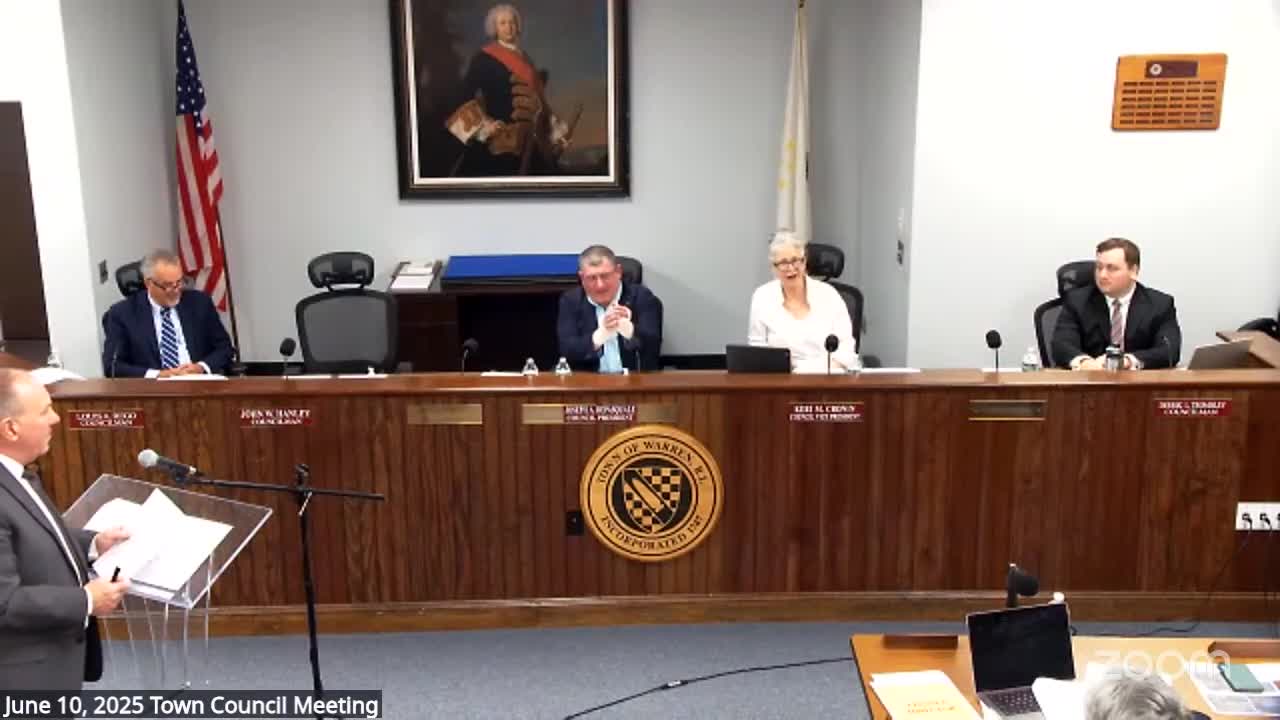Warren Town Council approves Gary Marshall as new finance director