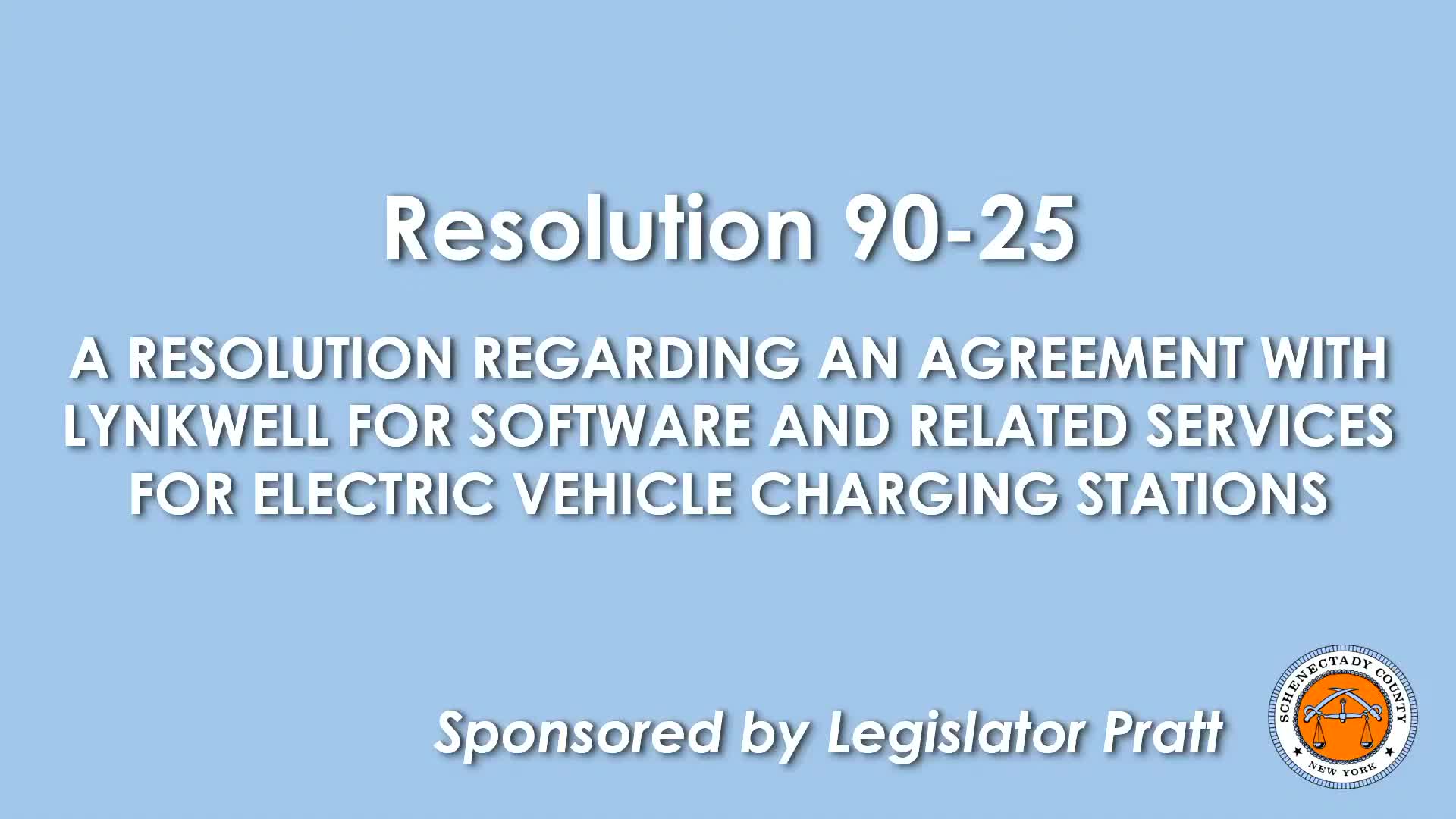 Schenectady County Legislature adopts routine resolutions on budget, veterans, EV charging and grants
