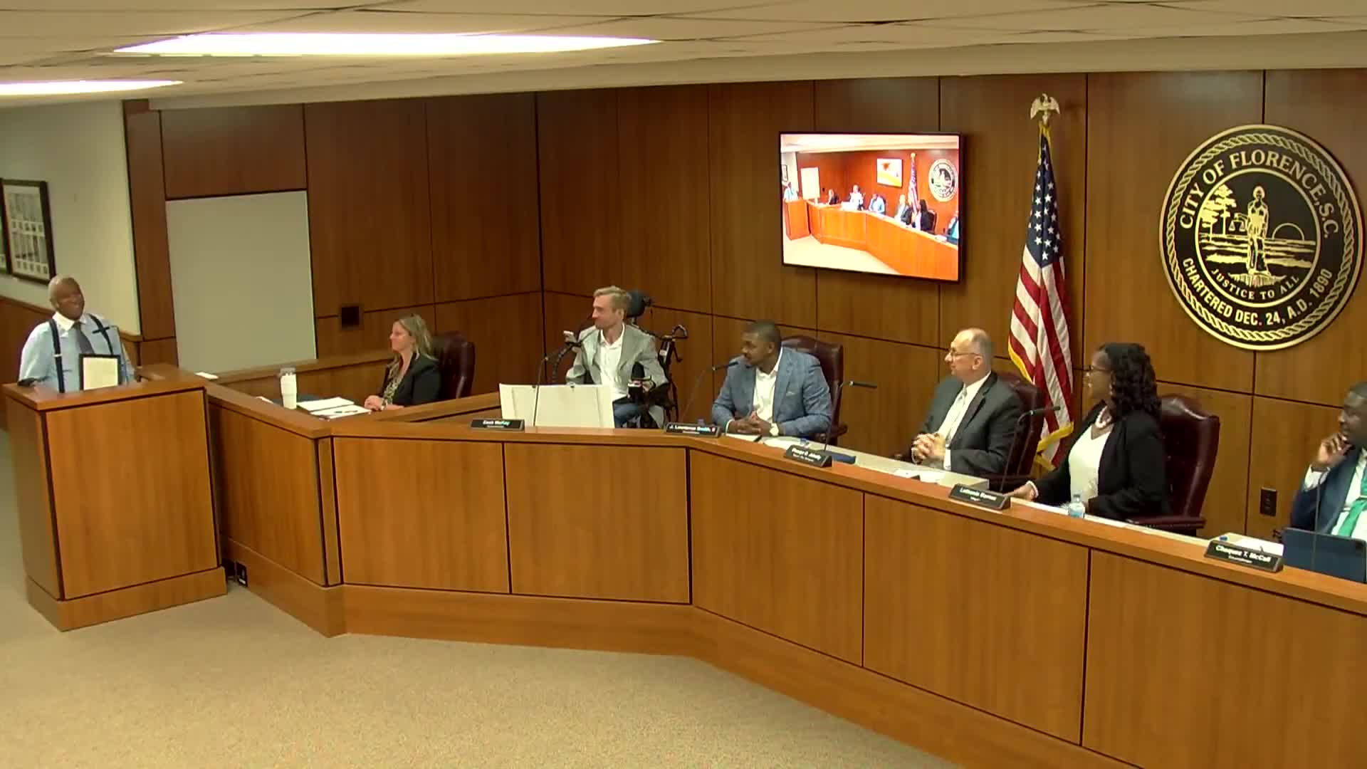 Florence City Council hears community concerns on police actions and property maintenance