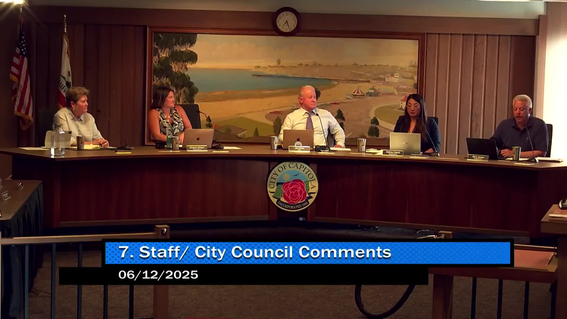 Capitola Council recognizes journalist Jaundy for 35 years of service