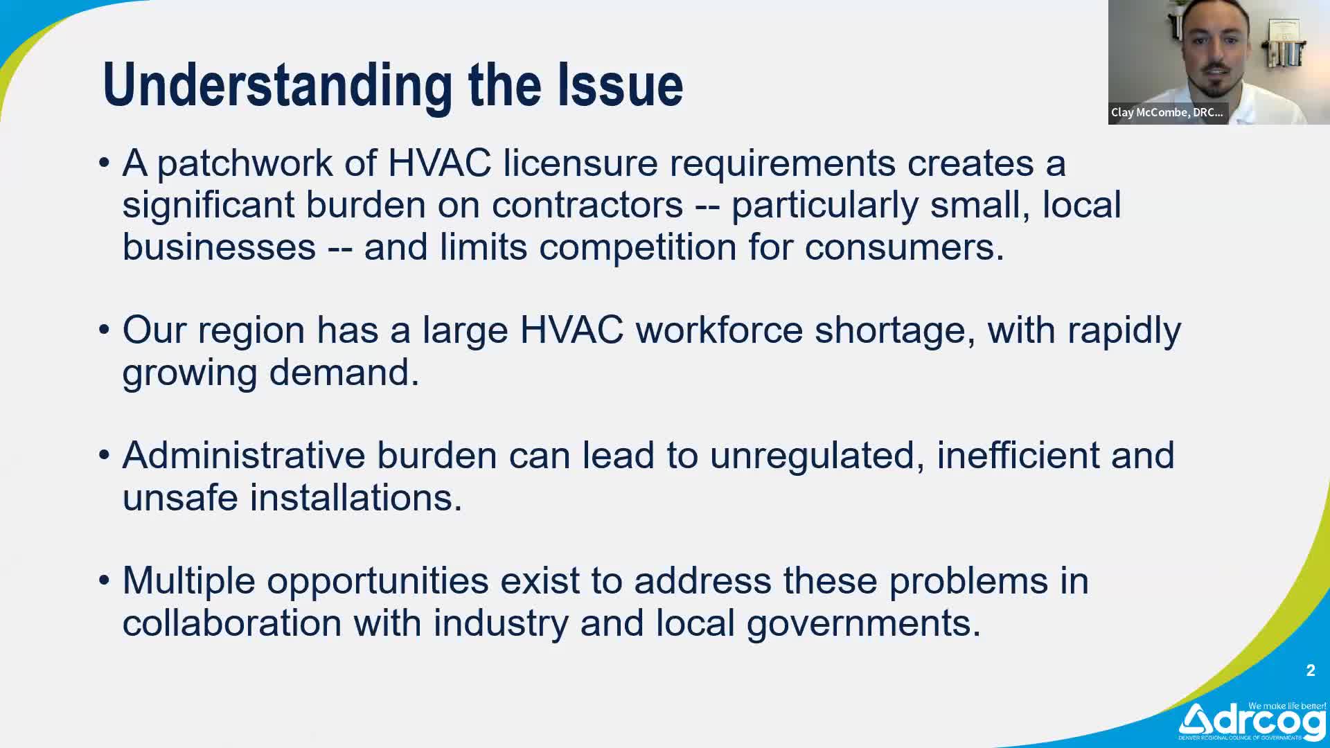 Doctor Cog explores statewide HVAC licensing to streamline contractor regulations in Colorado