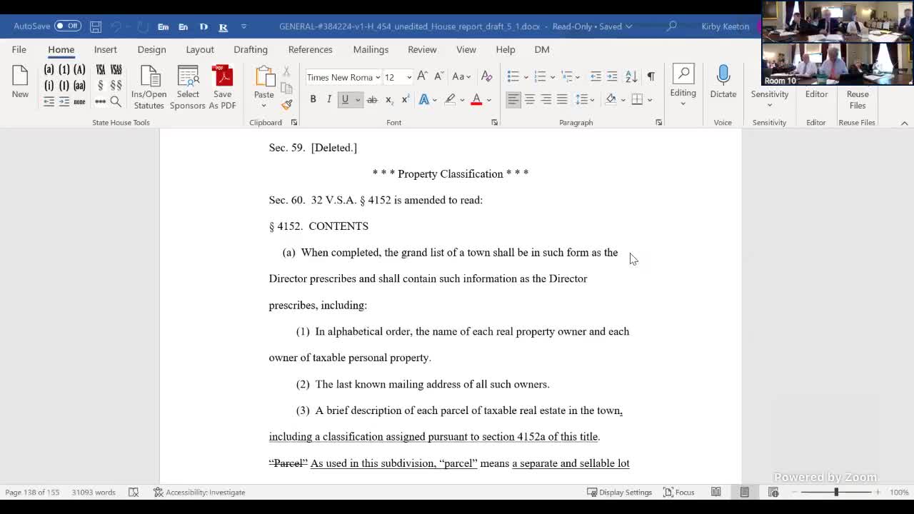 Vermont General Assembly advances new property tax classification system for 2028