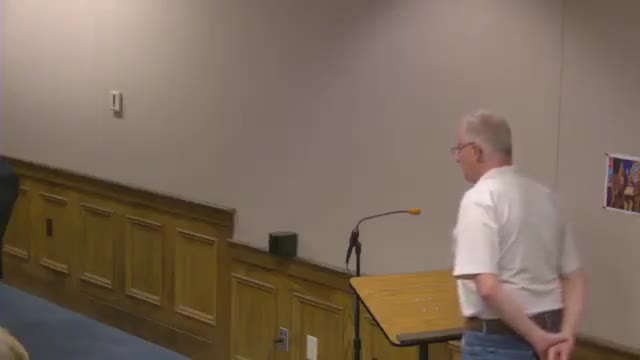 Elder Booth advocates for Gaysport stormwater project at Eastport council meeting