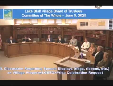 Village Council debates public displays and inclusivity of pride flags