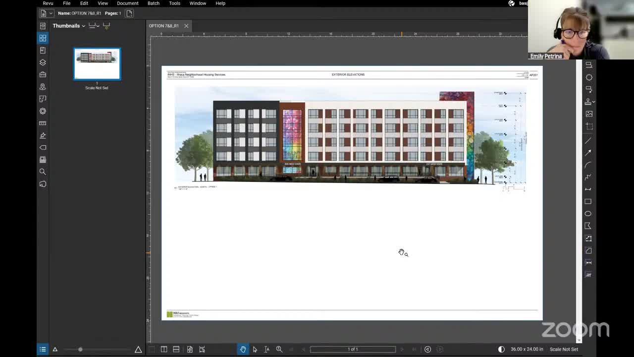 College Avenue team reviews streetscape plans for historic district integration