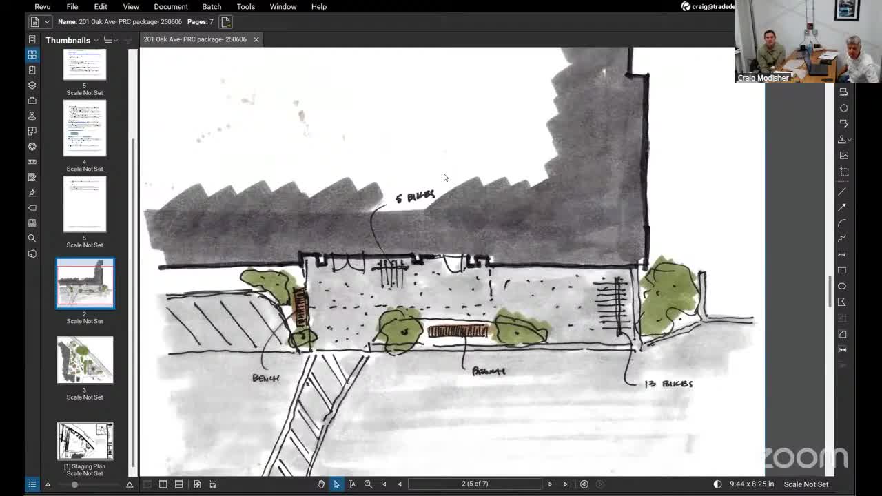 Project team revamps entry plaza with bike racks and landscaping enhancements