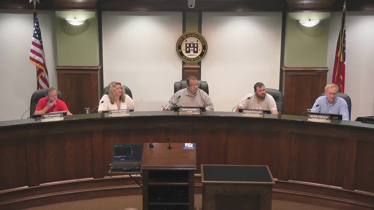Dawsonville City Council approves partnership with Jackal Media for concert series production
