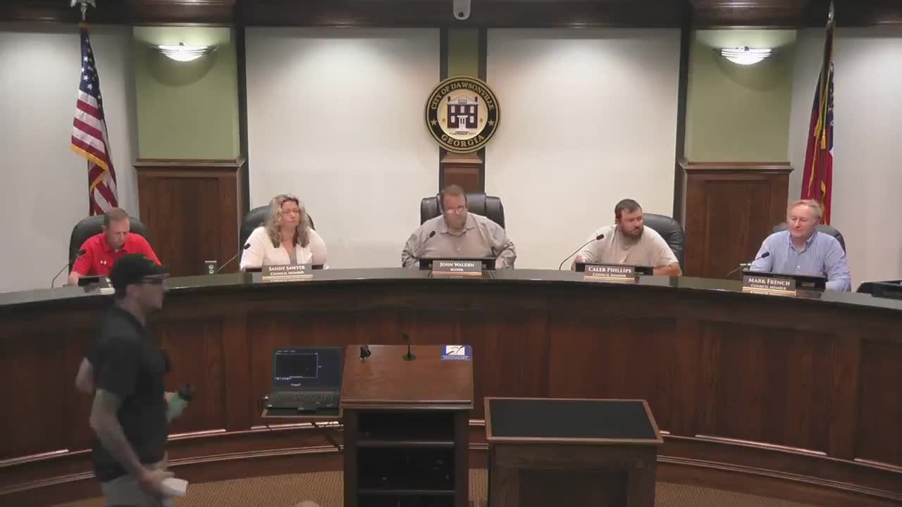 Dawsonville contracts Jackal Media Group for two concerts; DDA commits $5,000 per show