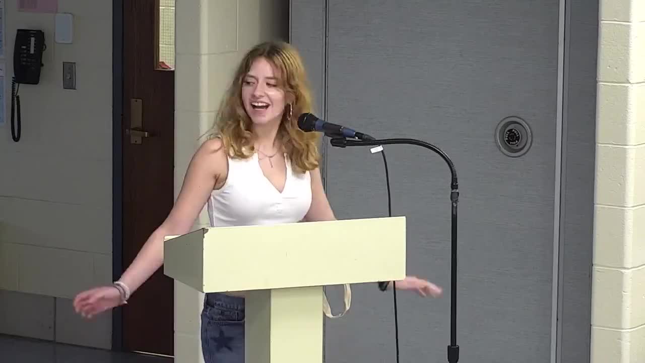 NHS student highlights stress of course selection amid graduation challenges