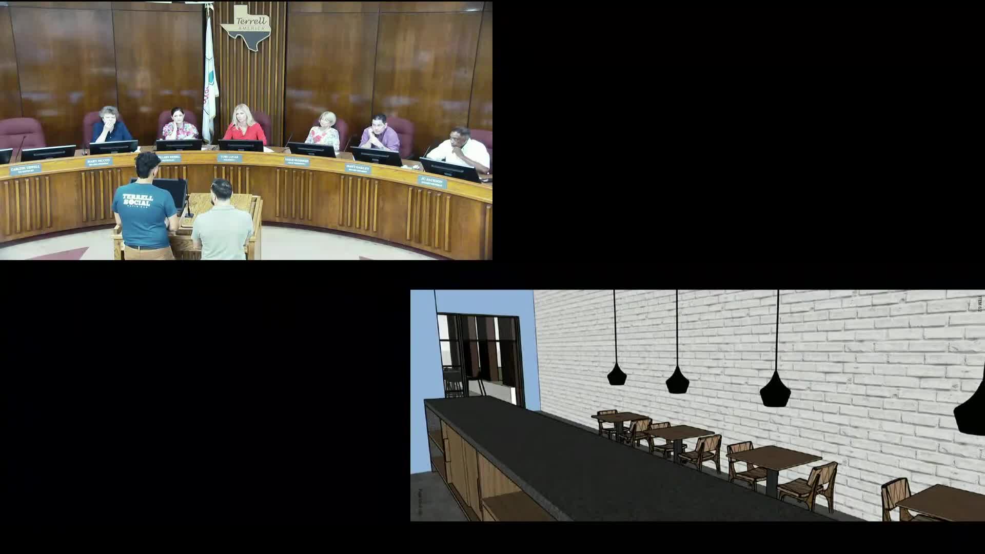New Bar Owners in Downtown Terrell Seek Rent Reimbursement for Business Development