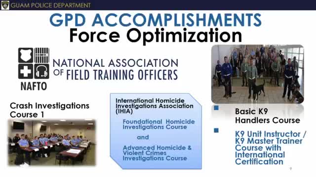 Guam Police Department secures $400K FEMA grant for operational improvements