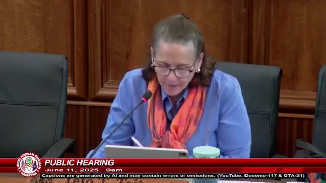 Guam committee hears bill to let veterans use military driver certifications for chauffeur licenses