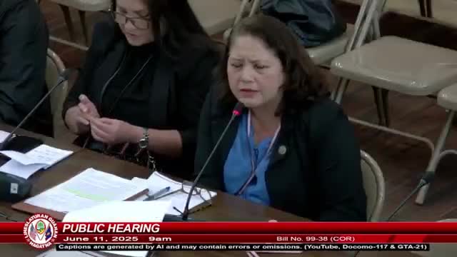 Guam Senate discusses new driver's license reciprocity bill with foreign countries