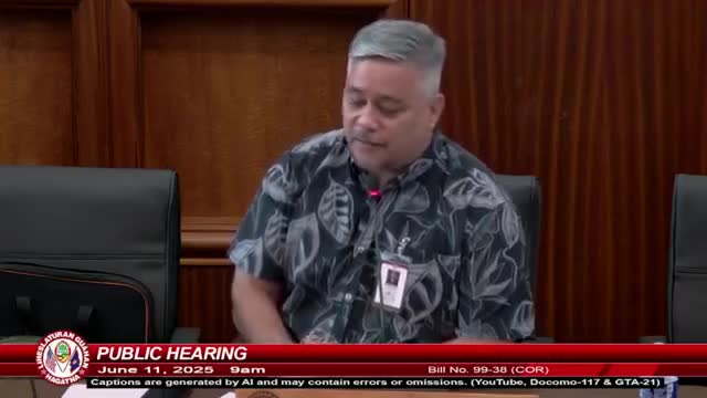 Senator Barnes promotes Guam's Bill 99 to enhance regional ties and license accessibility