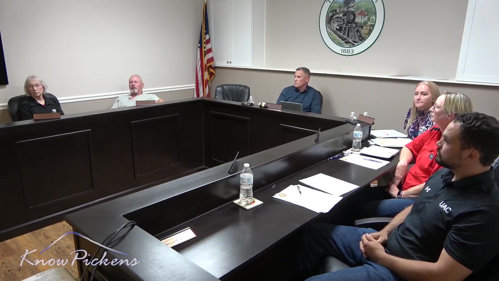 Talking Rock leaders map phased sidewalk and crosswalk plan; bridge remains stalled by flood‑plain and engineering requirements