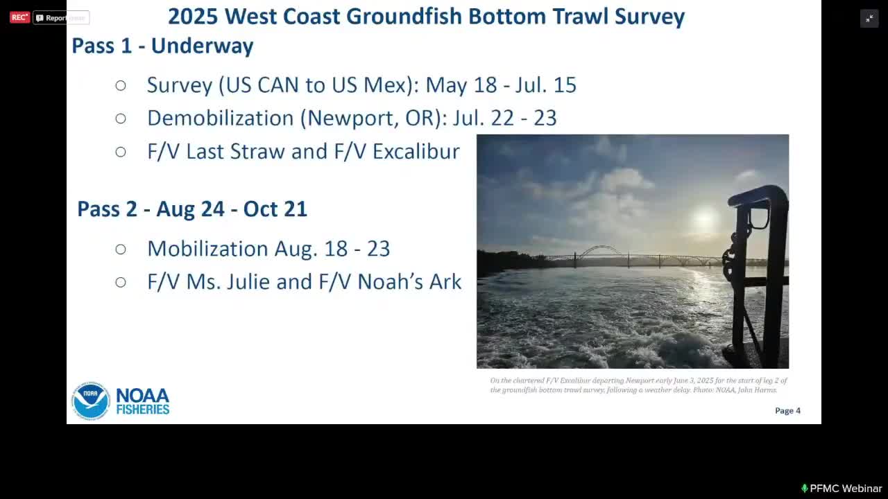 NOAA Fisheries enhances data access and announces new rockfish survey schedule
